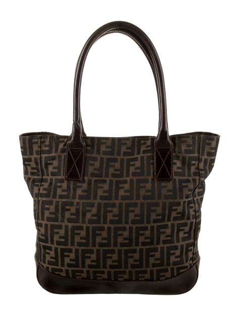 fendi zucca tote bag